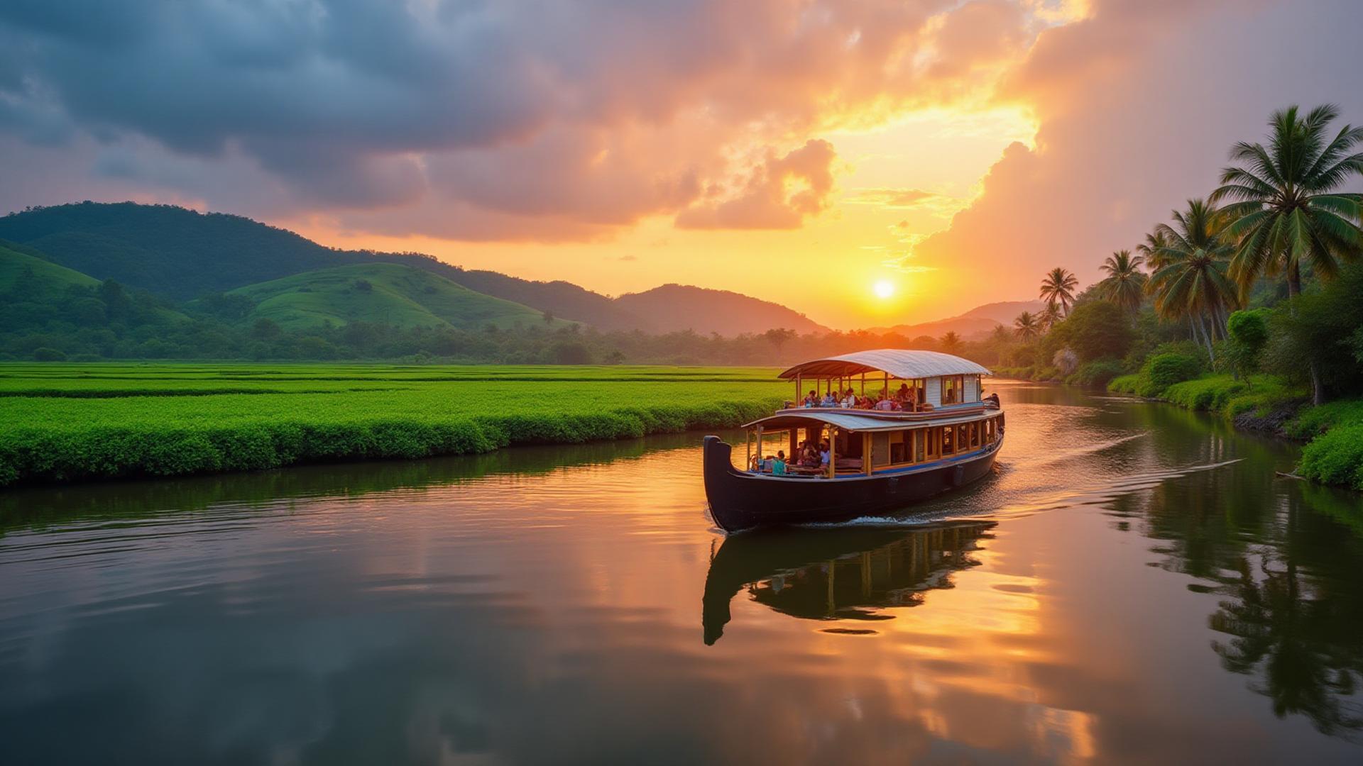 Kerala Backwaters & Tea Gardens